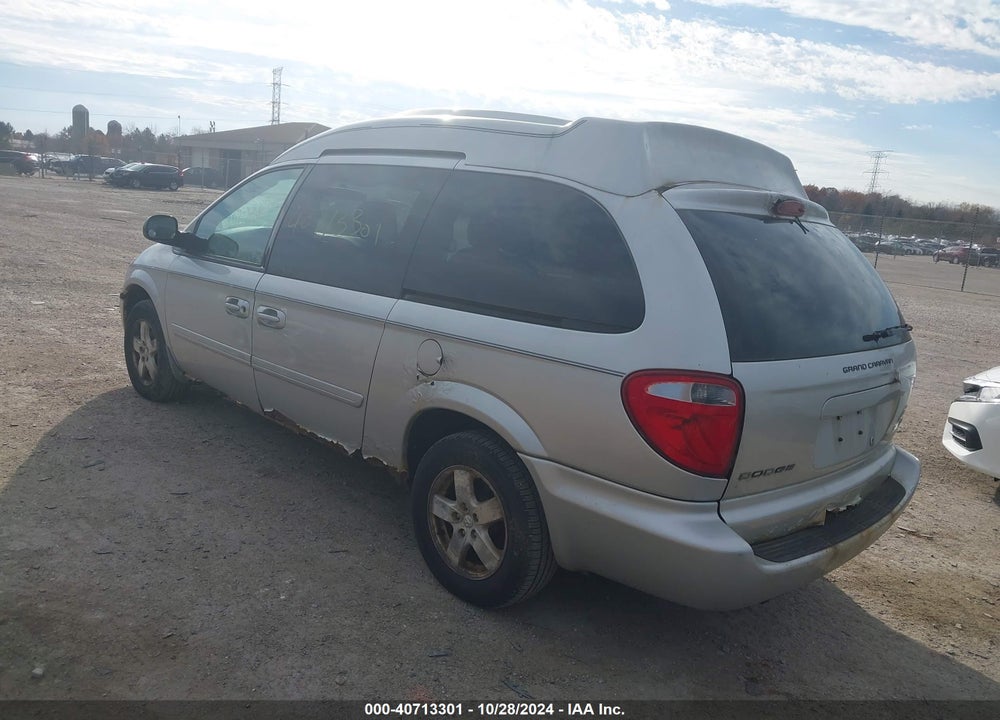 2006 DODGE GRAND CARAVAN SXT VIN: 2D4GP44L76R678817