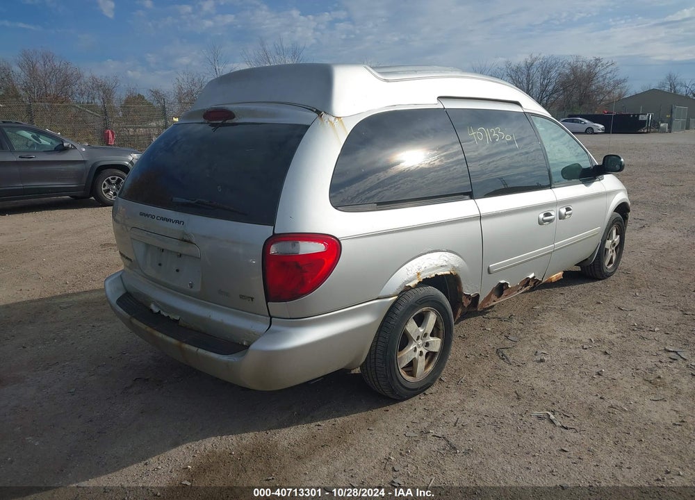 2006 DODGE GRAND CARAVAN SXT VIN: 2D4GP44L76R678817