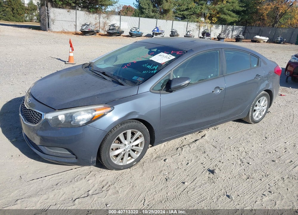 2015 KIA FORTE LX VIN: KNAFX4A61F5396528