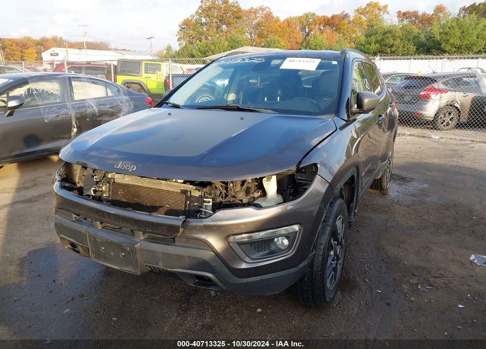 2019 JEEP COMPASS TRAILHAWK 4X4 VIN: 3C4NJDDB4KT747905