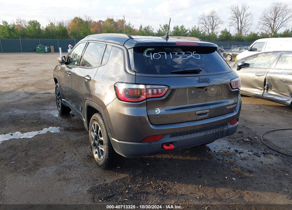 2019 JEEP COMPASS TRAILHAWK 4X4 VIN: 3C4NJDDB4KT747905