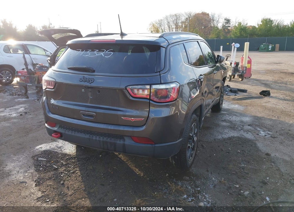 2019 JEEP COMPASS TRAILHAWK 4X4 VIN: 3C4NJDDB4KT747905
