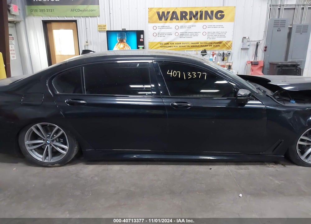 2017 BMW 740I XDRIVE VIN: WBA7E4C54HGU99500