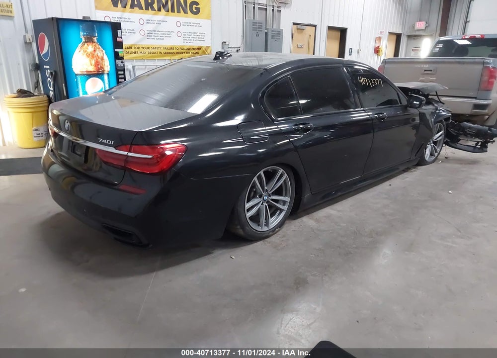 2017 BMW 740I XDRIVE VIN: WBA7E4C54HGU99500