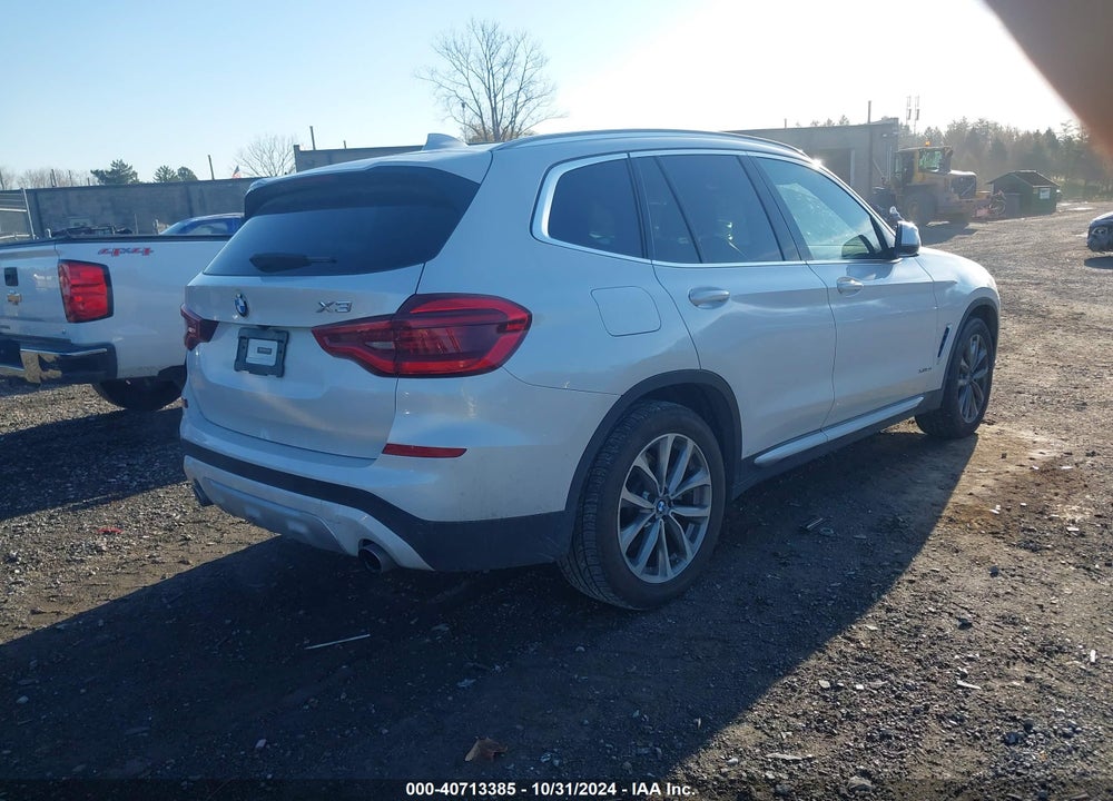 2018 BMW X3 XDRIVE30I VIN: 5UXTR9C5XJLD60280