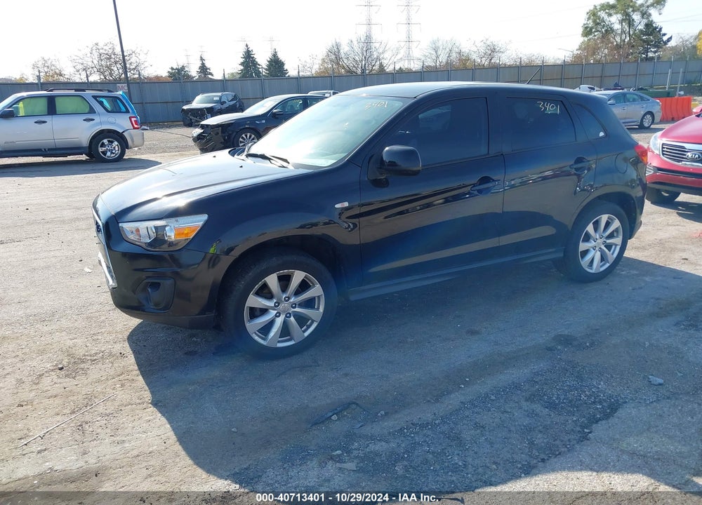 2015 MITSUBISHI OUTLANDER SPORT ES VIN: 4A4AR3AU9FE019521