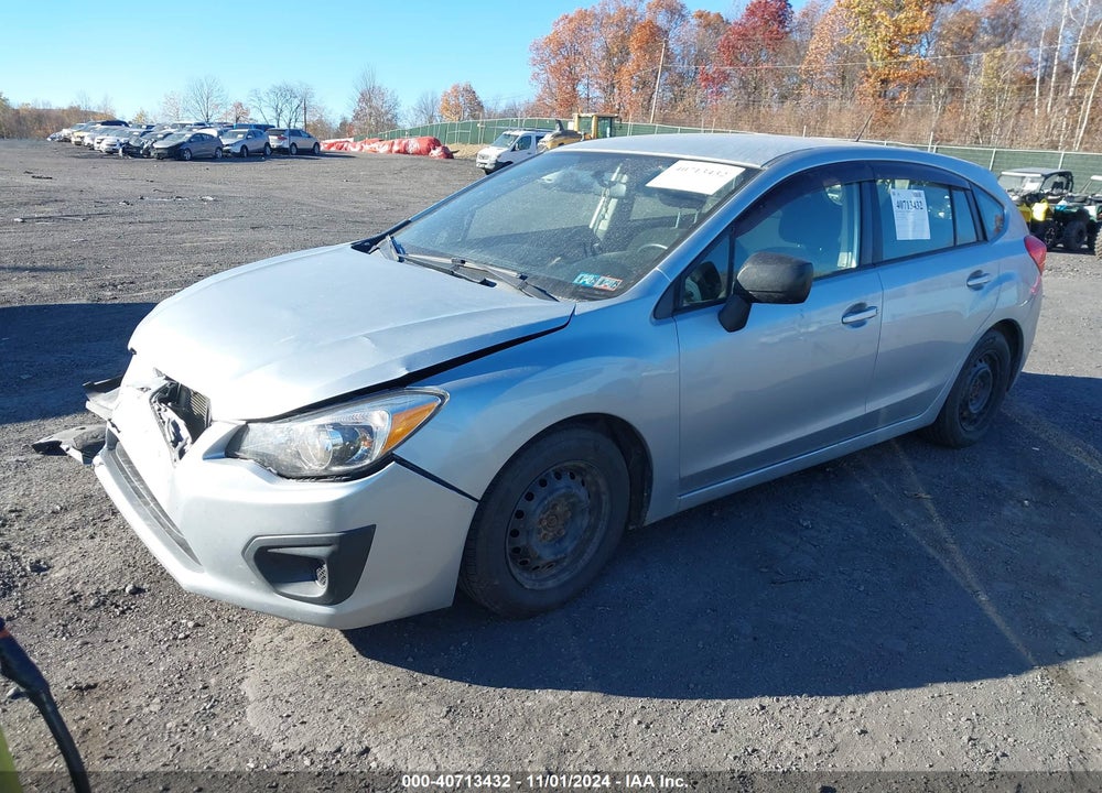 2013 SUBARU IMPREZA 2.0I VIN: JF1GPAA6XDH844174