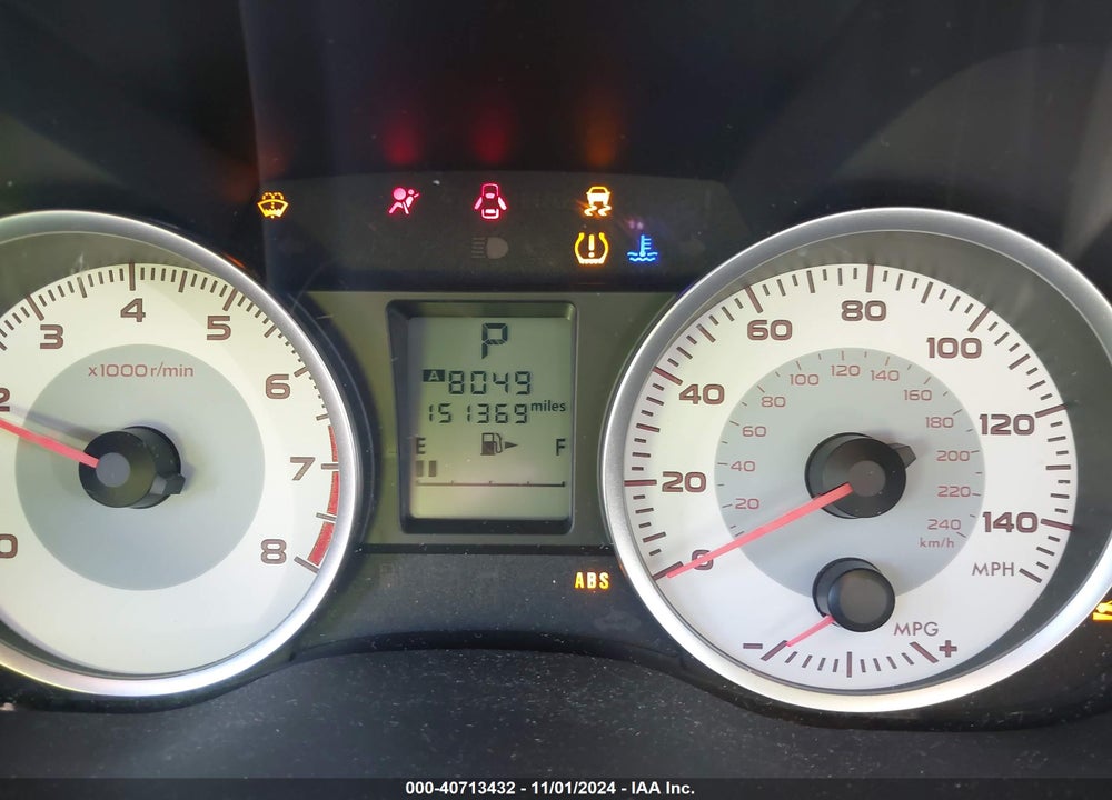 2013 SUBARU IMPREZA 2.0I VIN: JF1GPAA6XDH844174
