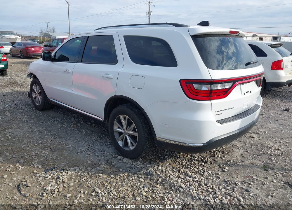 2014 DODGE DURANGO LIMITED VIN: 1C4RDJDG6EC976461