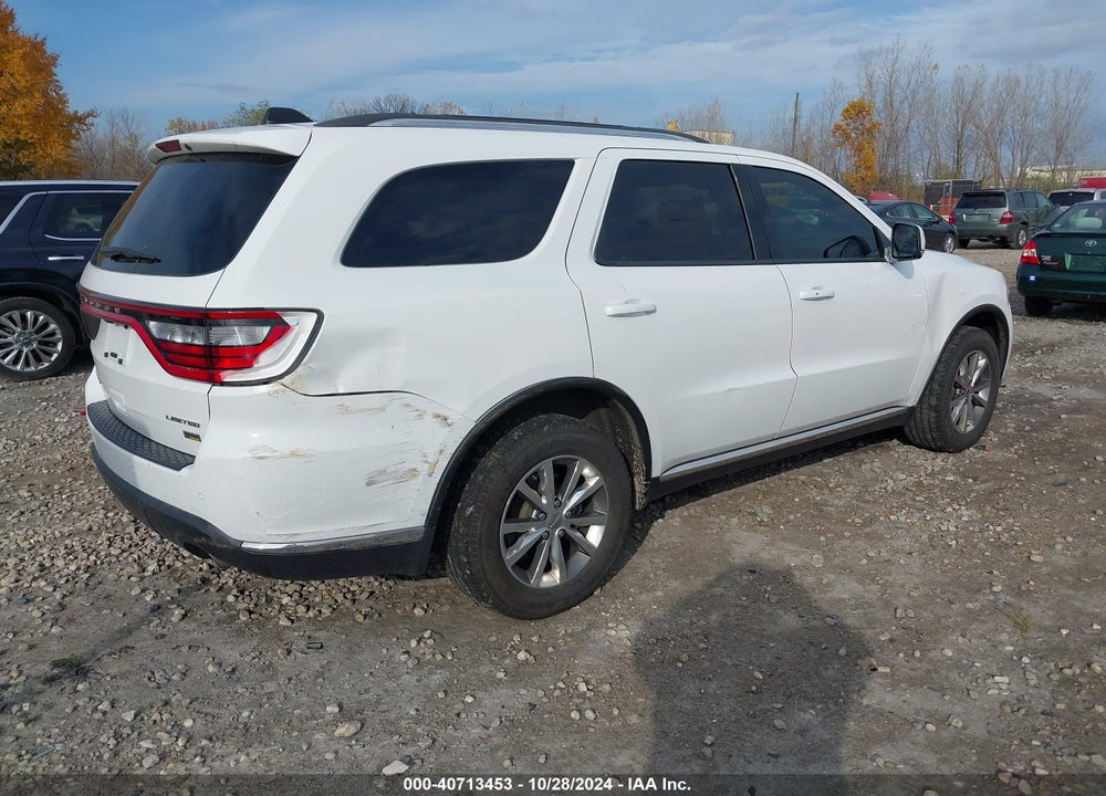 2014 DODGE DURANGO LIMITED VIN: 1C4RDJDG6EC976461
