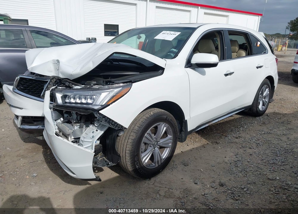 2020 ACURA MDX STANDARD VIN: 5J8YD3H33LL015541