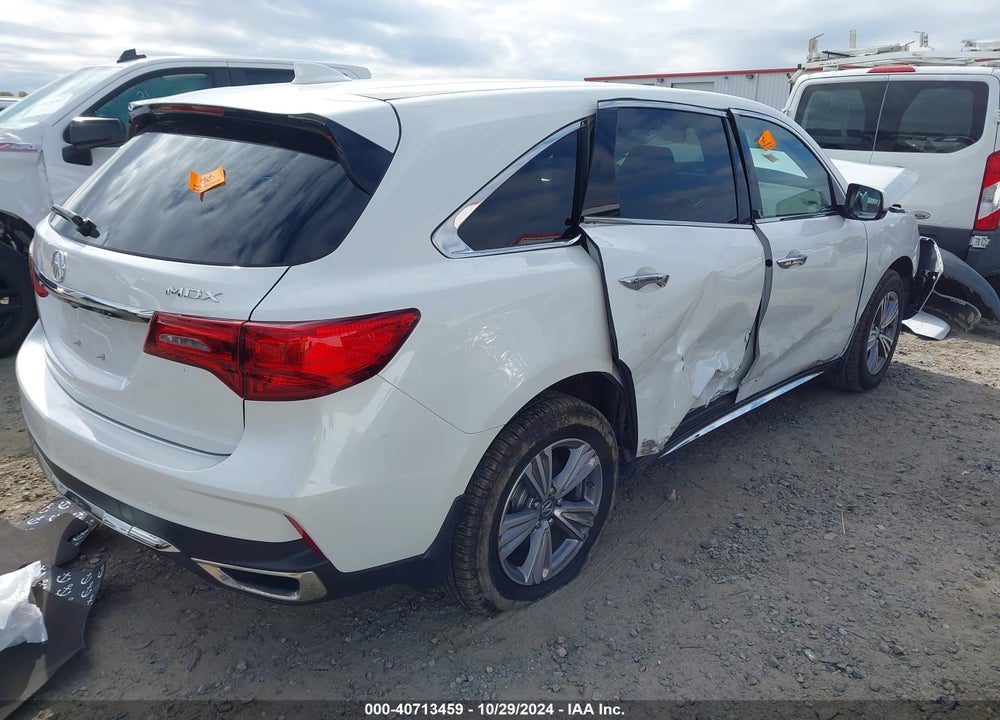 2020 ACURA MDX STANDARD VIN: 5J8YD3H33LL015541