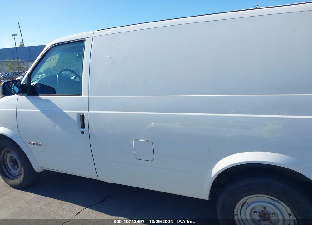 1999 CHEVROLET ASTRO VIN: 1GCDM19W8XB186291