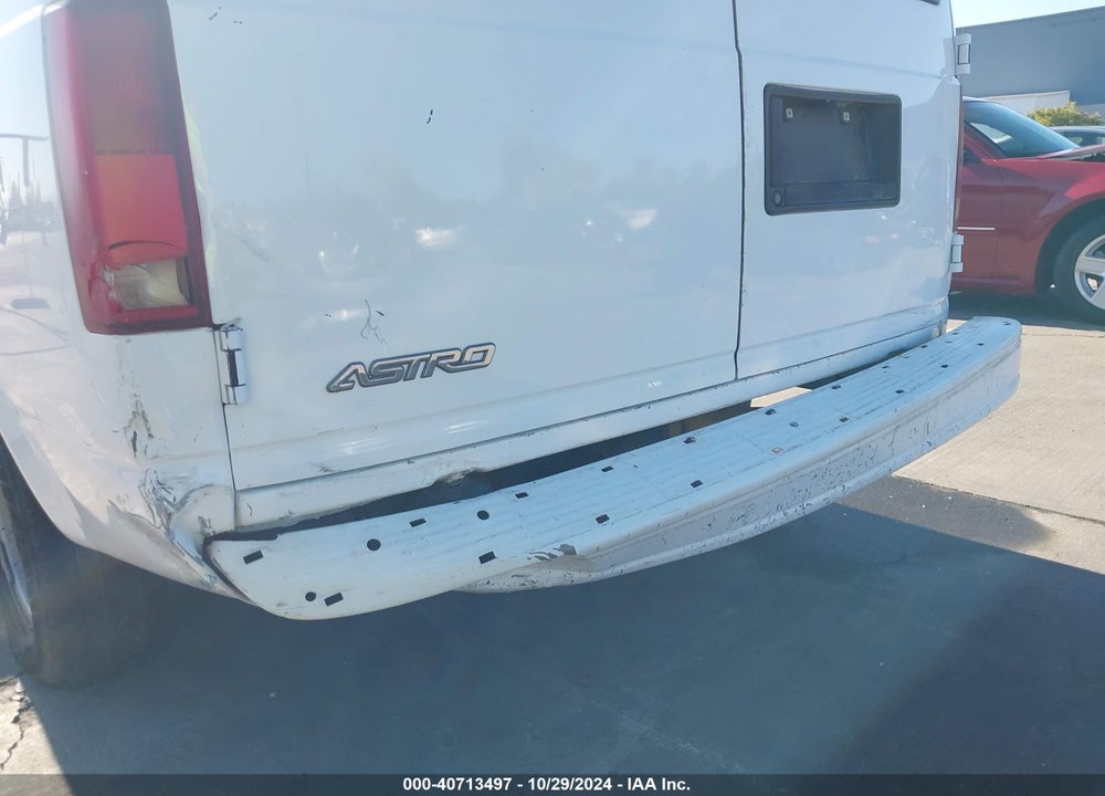 1999 CHEVROLET ASTRO VIN: 1GCDM19W8XB186291