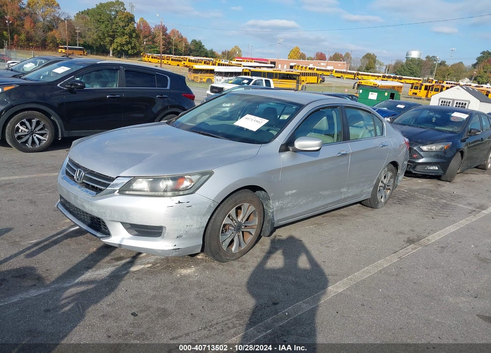 2013 HONDA ACCORD LX VIN: 1HGCR2F38DA142632