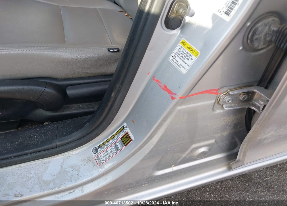 2013 HONDA ACCORD LX VIN: 1HGCR2F38DA142632