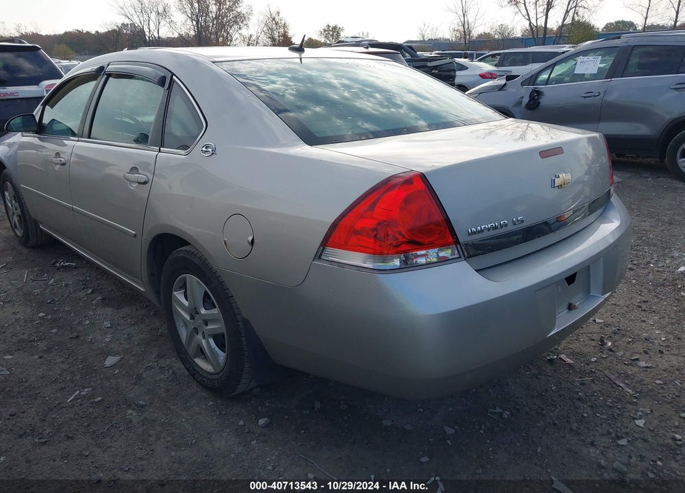 2006 CHEVROLET IMPALA VIN: 2G1WB58K769311259