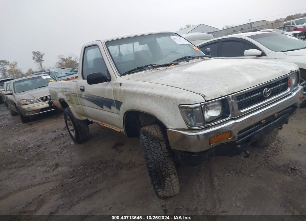 1992 TOYOTA PICKUP 1/2 TON SHT WHEELBASE DLX VIN: JT4RN01P7N0030589