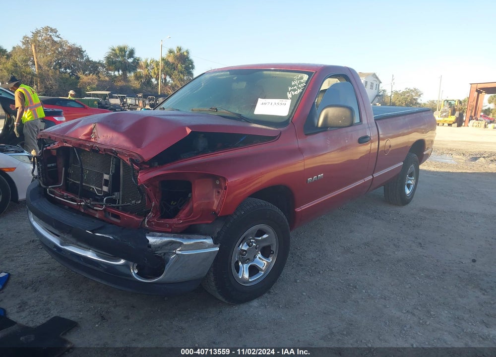 2008 DODGE RAM 1500 ST/SXT VIN: 1D7HA16K48J125528