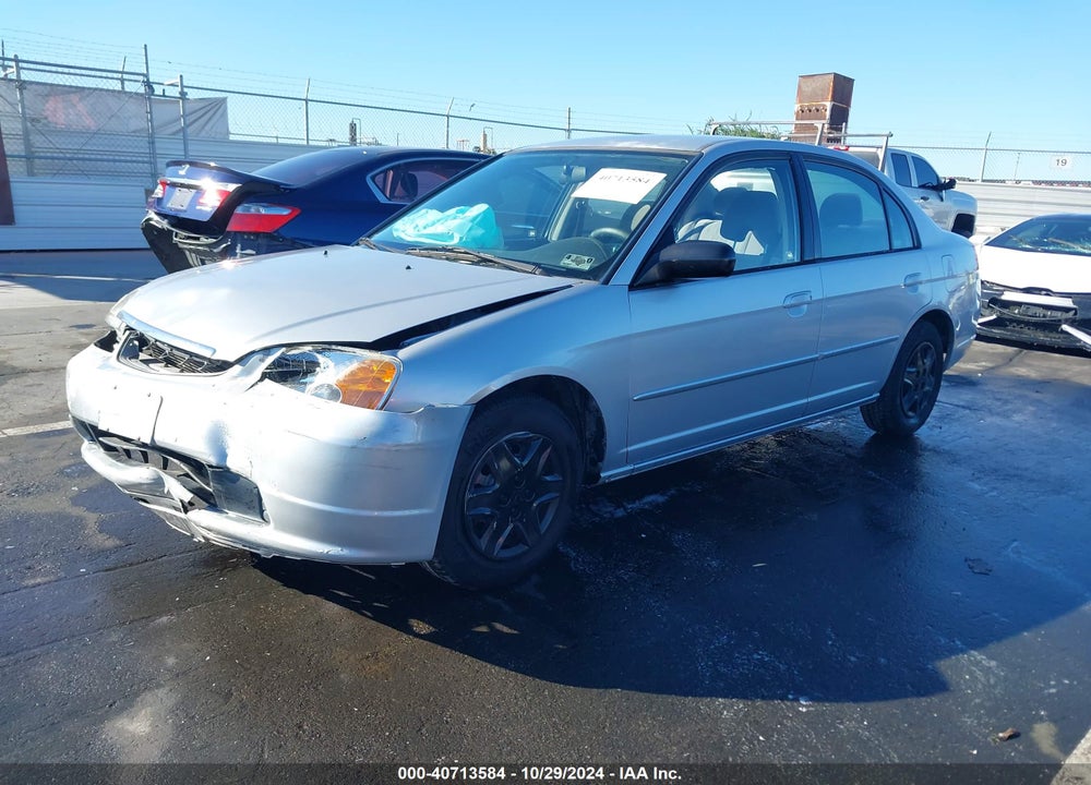 2003 HONDA CIVIC LX VIN: JHMES165X3S002631
