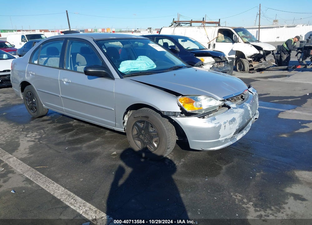 2003 HONDA CIVIC LX VIN: JHMES165X3S002631