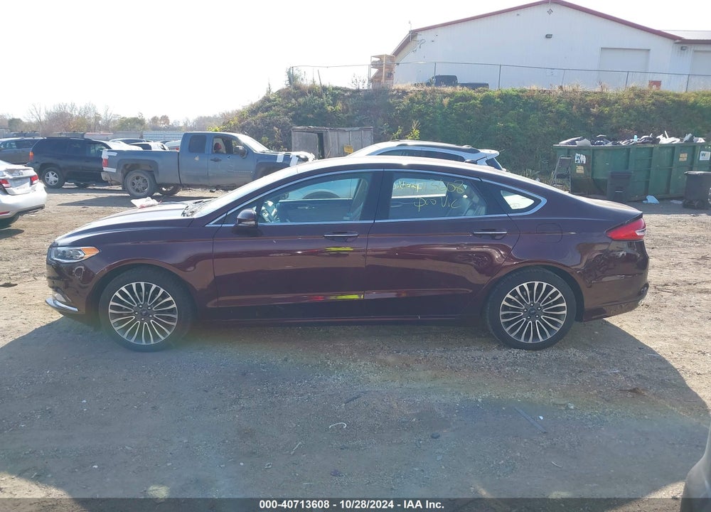 2017 FORD FUSION SE VIN: 3FA6P0H90HR220233