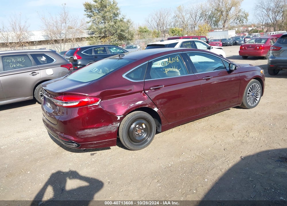 2017 FORD FUSION SE VIN: 3FA6P0H90HR220233