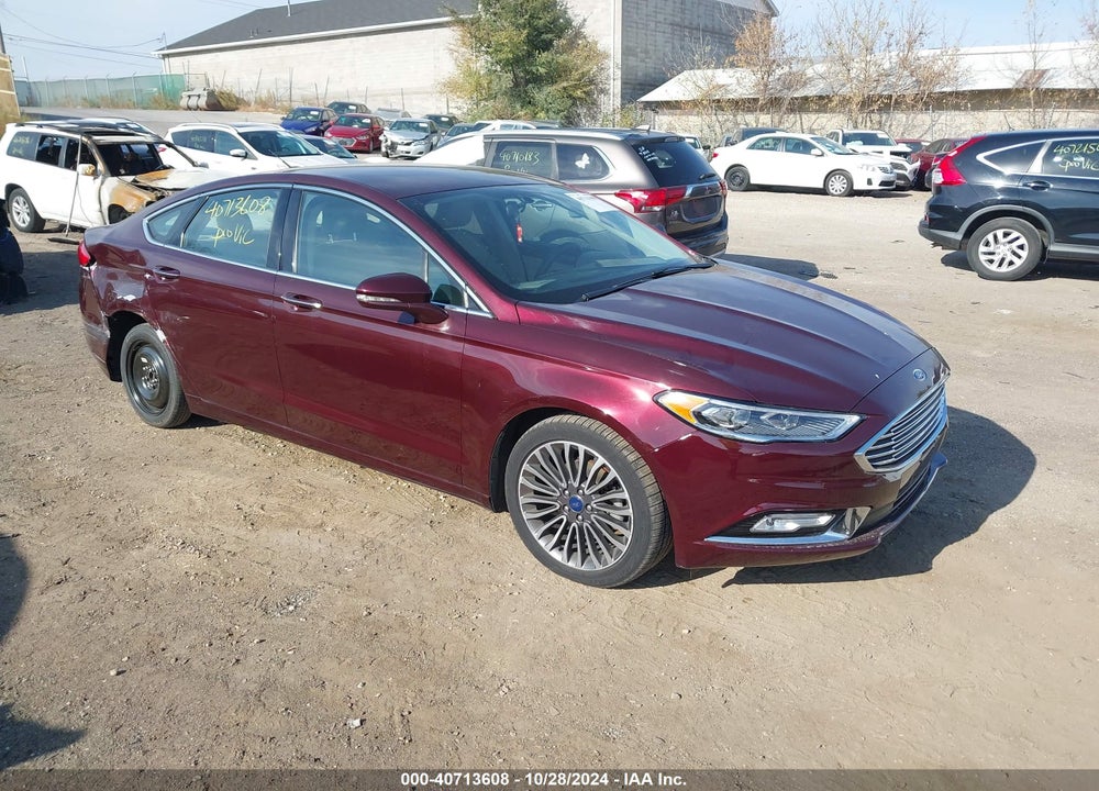 2017 FORD FUSION SE VIN: 3FA6P0H90HR220233