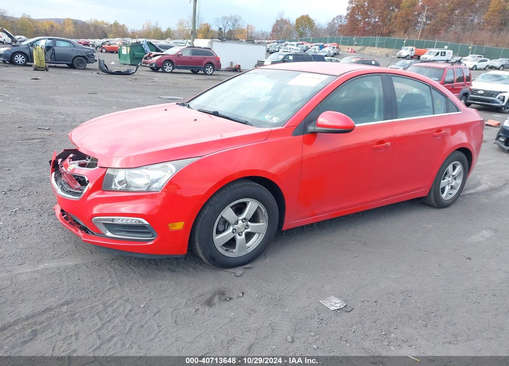 2016 CHEVROLET CRUZE LIMITED 1LT AUTO VIN: 1G1PE5SB0G7207462