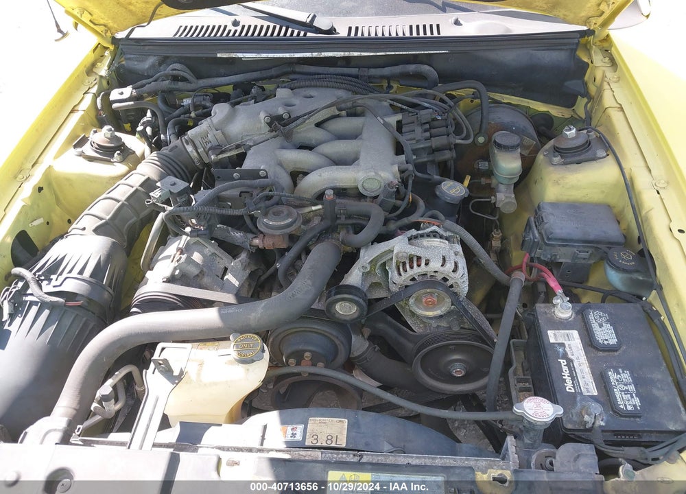 2002 FORD MUSTANG VIN: 1FAFP40462F172328