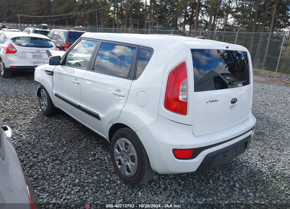 2012 KIA SOUL VIN: KNDJT2A51C7398221