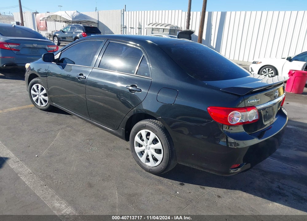 2011 TOYOTA COROLLA LE VIN: 2T1BU4EE5BC616990