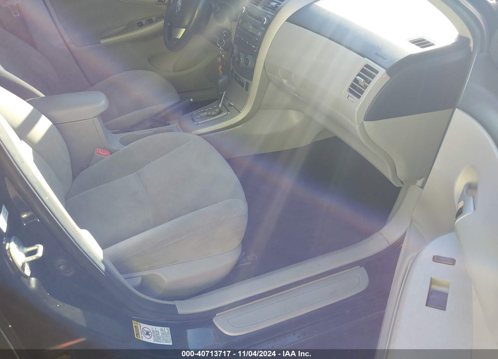 2011 TOYOTA COROLLA LE VIN: 2T1BU4EE5BC616990
