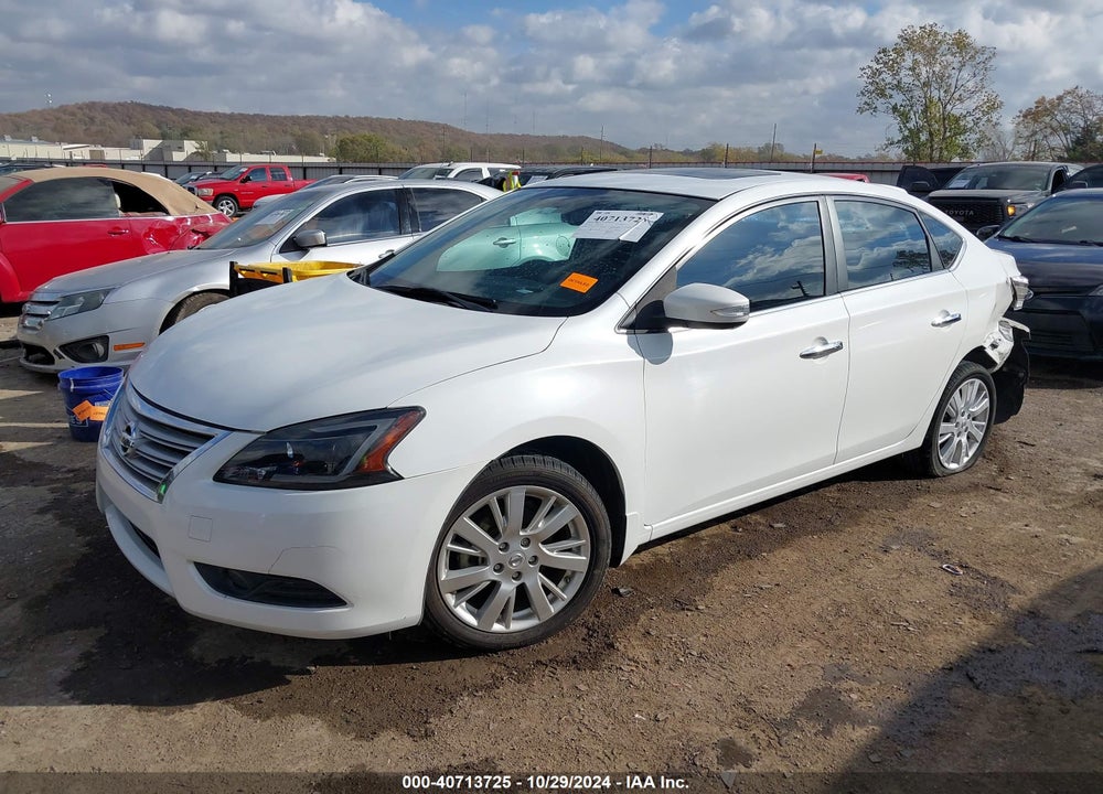 2014 NISSAN SENTRA SL VIN: 3N1AB7APXEY290878