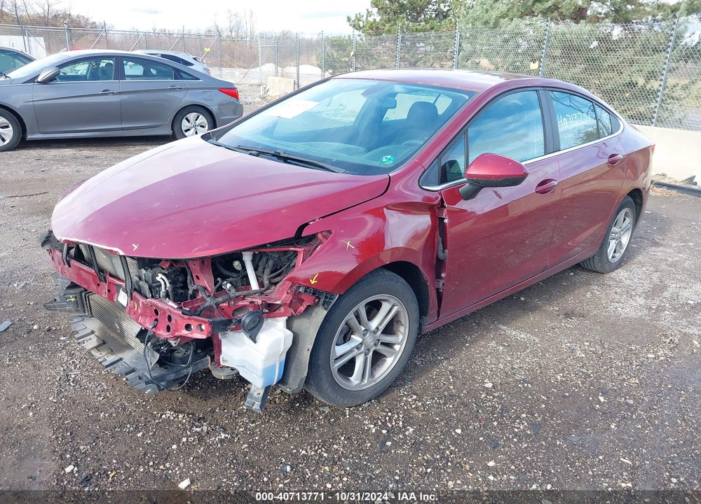 2017 CHEVROLET CRUZE LT AUTO VIN: 1G1BE5SM8H7171999