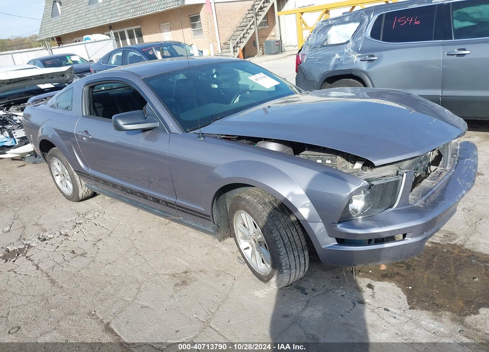 2006 FORD MUSTANG V6 VIN: 1ZVFT80N665117151
