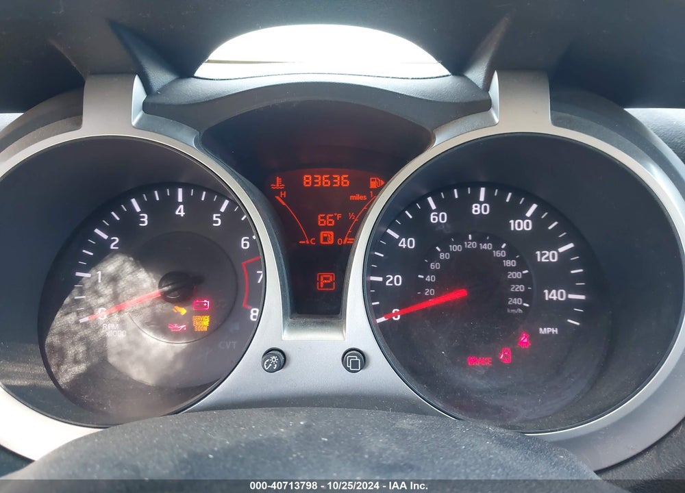 2012 NISSAN JUKE SL VIN: JN8AF5MR4CT117936