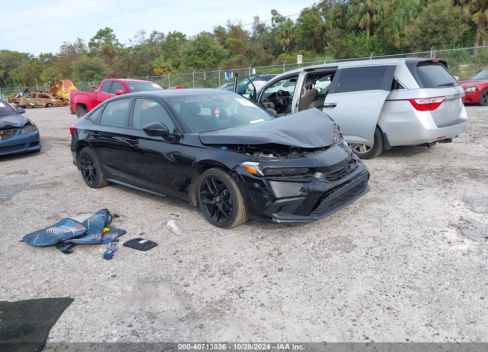 2022 HONDA CIVIC SPORT VIN: 2HGFE2F54NH521544