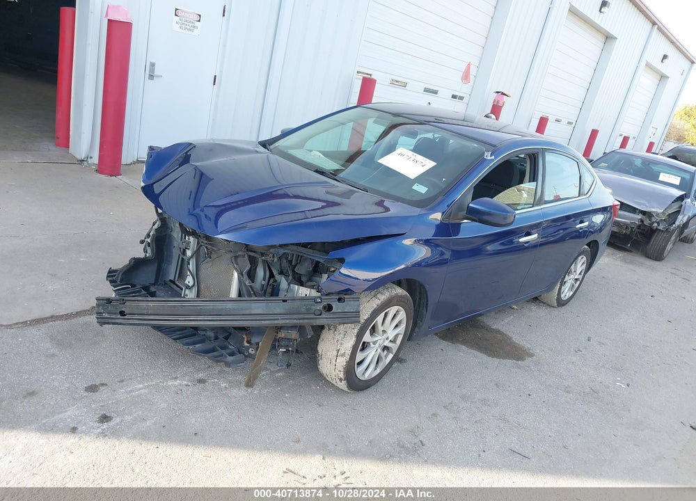 2018 NISSAN SENTRA SV VIN: 3N1AB7AP3JL620383