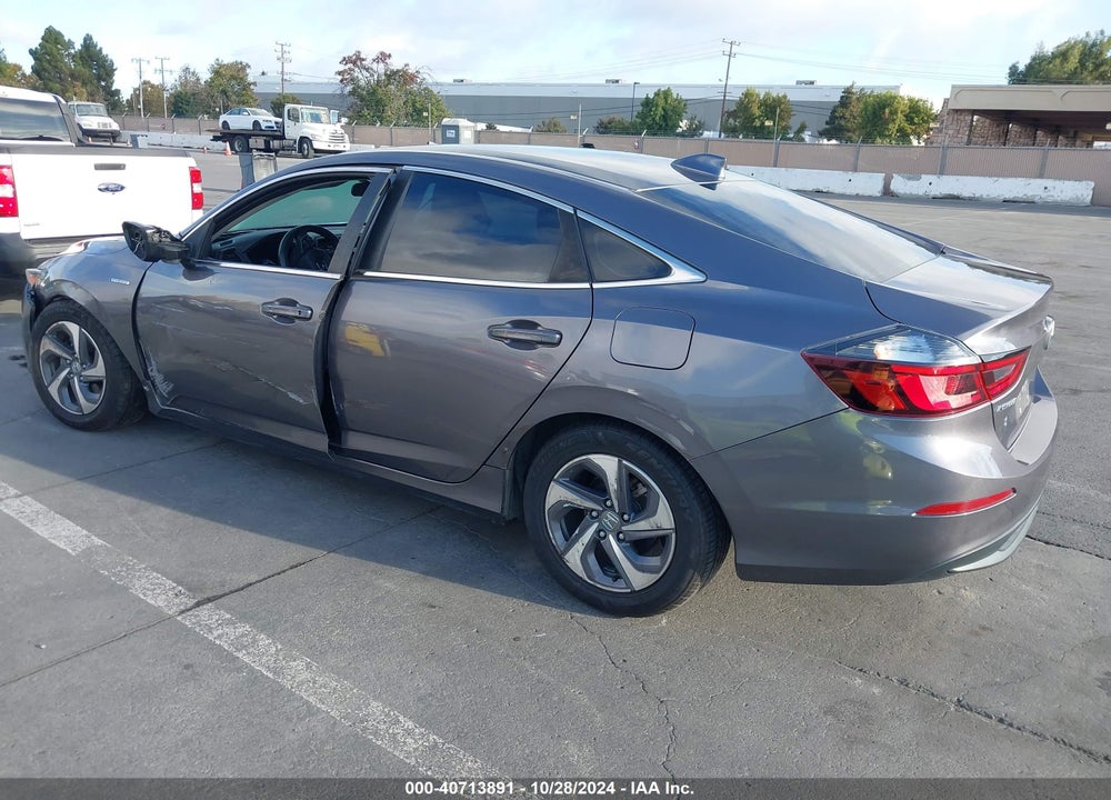 2019 HONDA INSIGHT LX VIN: 19XZE4F12KE007414