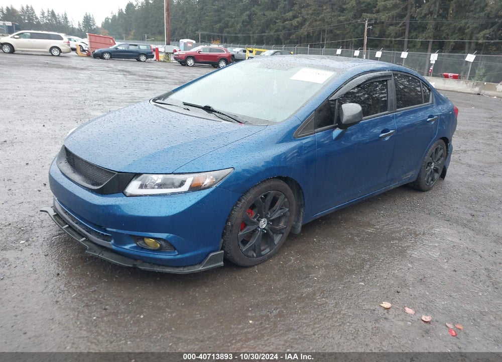 2012 HONDA CIVIC SI VIN: 2HGFB6E55CH704756