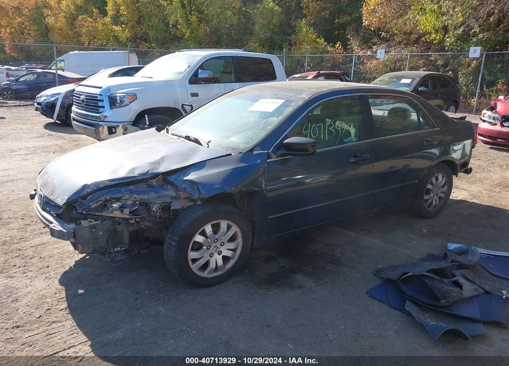 2007 HONDA ACCORD 2.4 EX VIN: 1HGCM56707A140610