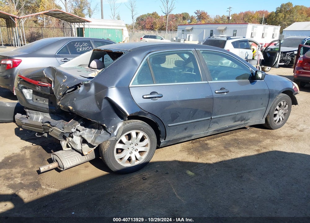 2007 HONDA ACCORD 2.4 EX VIN: 1HGCM56707A140610