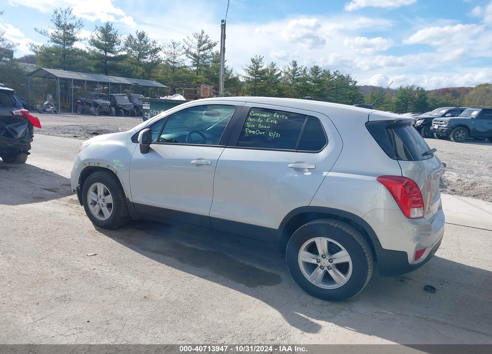 2021 CHEVROLET TRAX FWD LS VIN: KL7CJKSB0MB320348