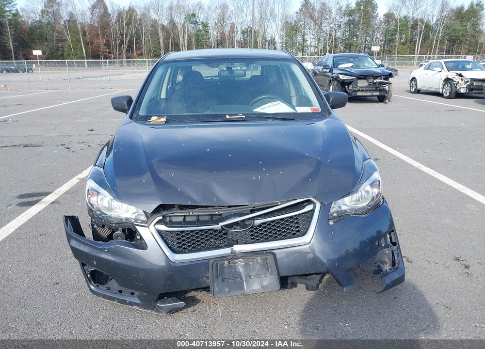 2016 SUBARU IMPREZA 2.0I VIN: JF1GPAA64G9267589