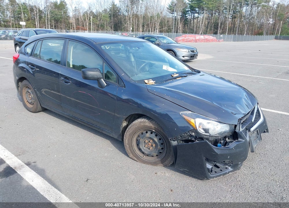 2016 SUBARU IMPREZA 2.0I VIN: JF1GPAA64G9267589