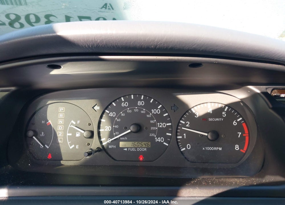 2000 TOYOTA CAMRY XLE V6 VIN: 4T1BF28KXYU103757