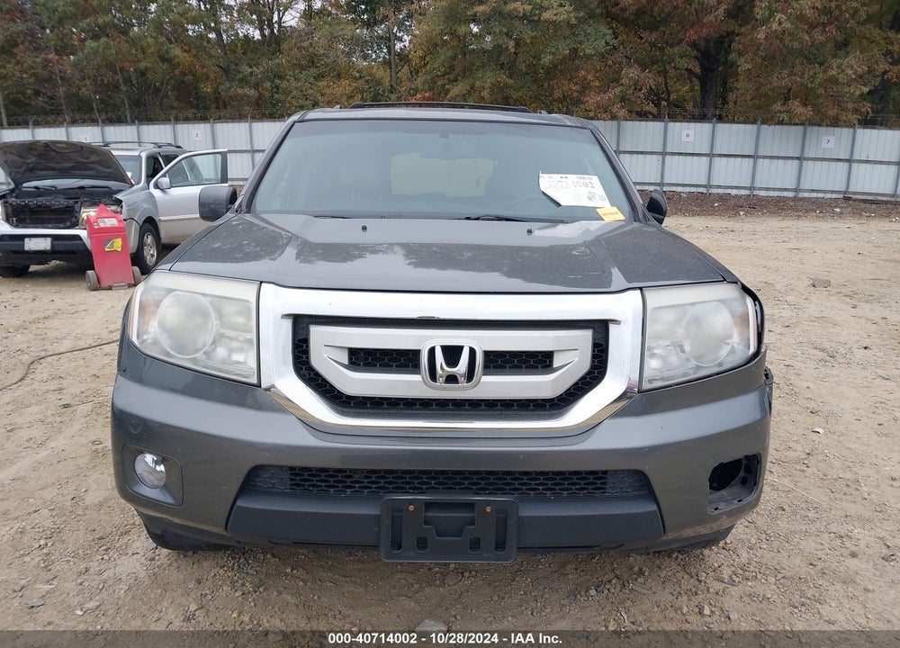 2010 HONDA PILOT EX-L VIN: 5FNYF3H69AB016678