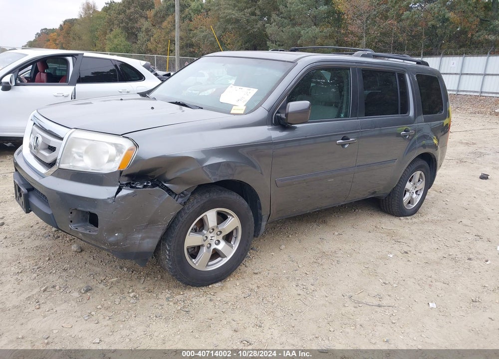 2010 HONDA PILOT EX-L VIN: 5FNYF3H69AB016678