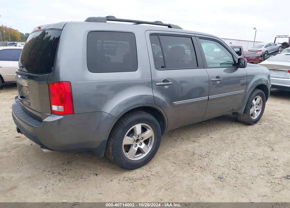 2010 HONDA PILOT EX-L VIN: 5FNYF3H69AB016678